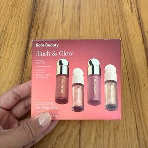 NIB Rare Beauty Blush & Glow Mini Set
